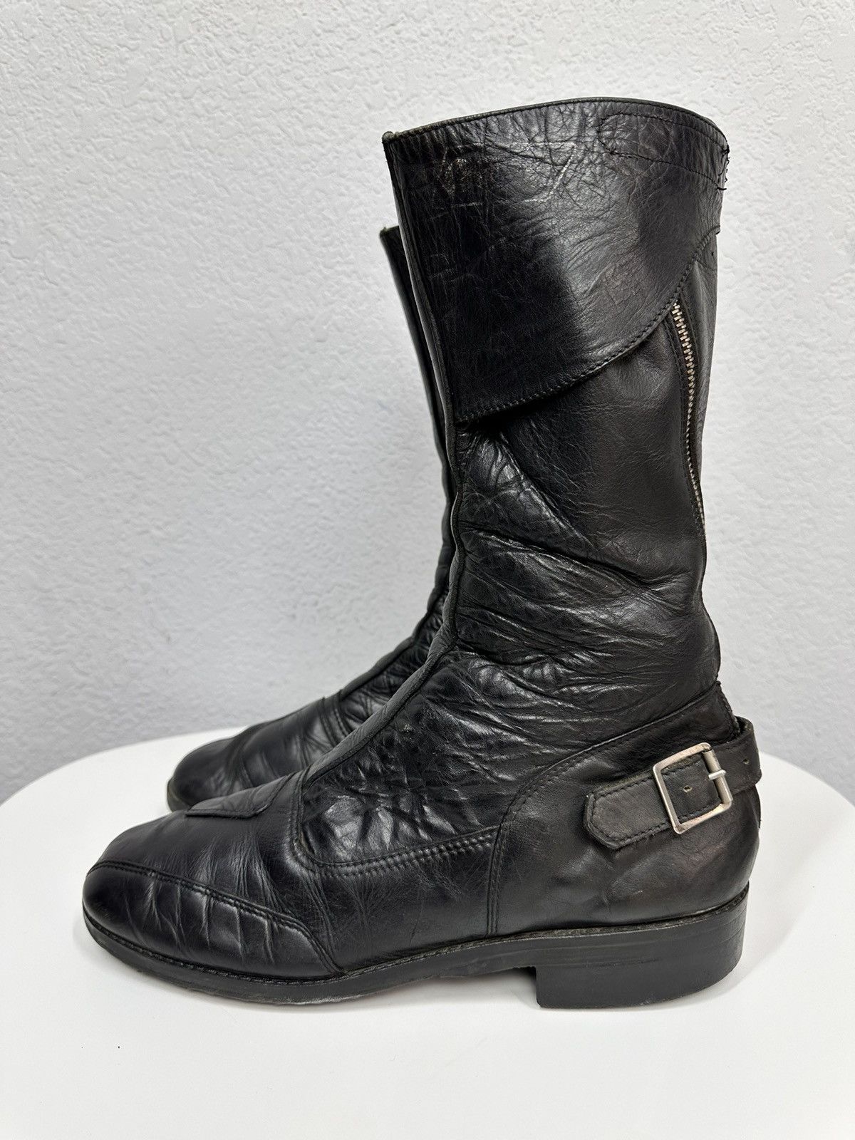 Other Vintage Leather Hight Boots Avant Garde Guidi As 98 style Size US 9 / EU 42 - 5 Thumbnail