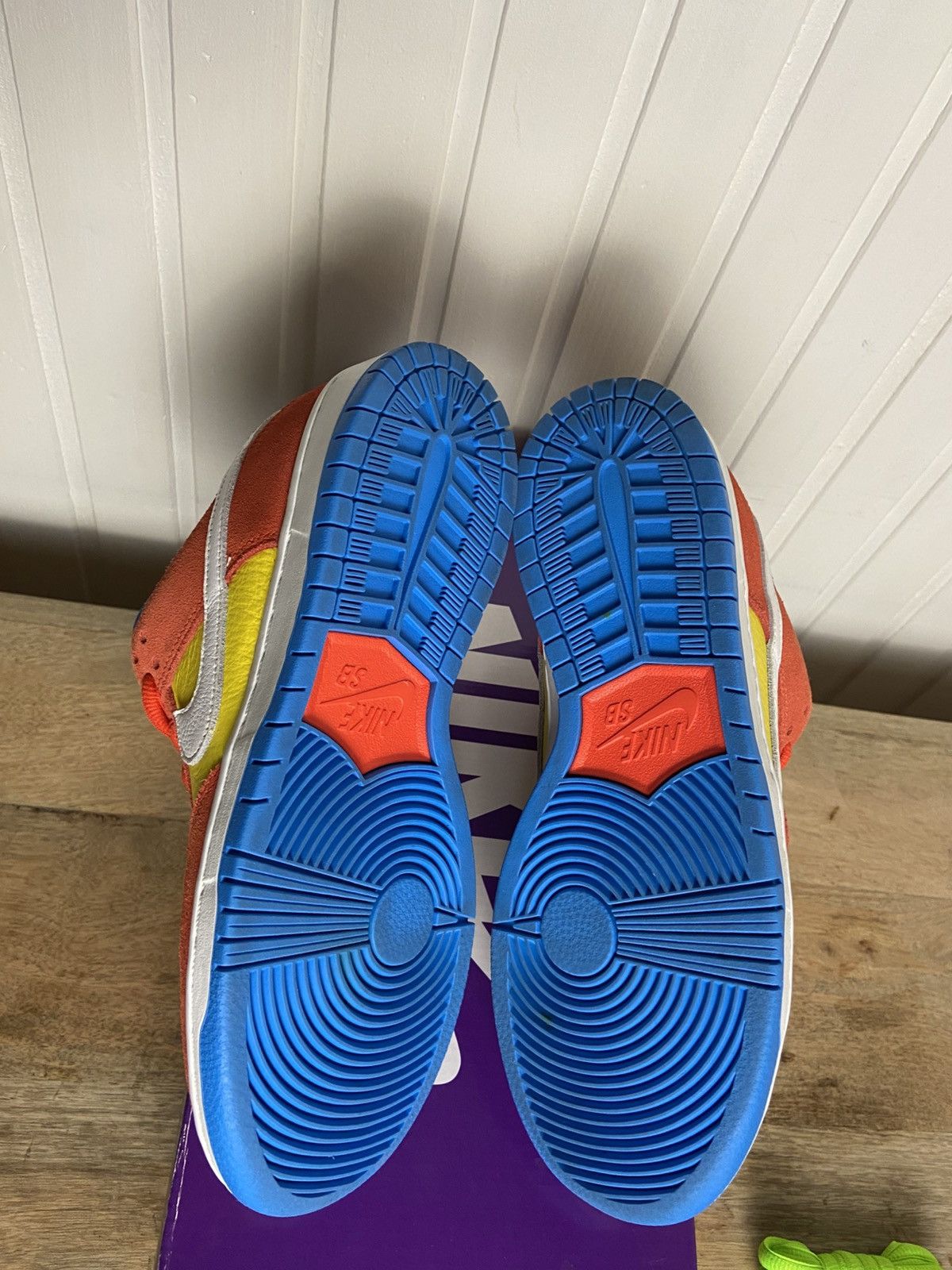 Adidas Used Nike SB Dunk Low Pro "Bart Simpson" Authentic 7,5US Size US 7.5 / EU 40-41 - 12 Thumbnail