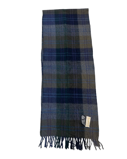 Burberry Burberry's Authentic Unisex Scarf Gray Cashmere Size ONE SIZE - 5 Thumbnail