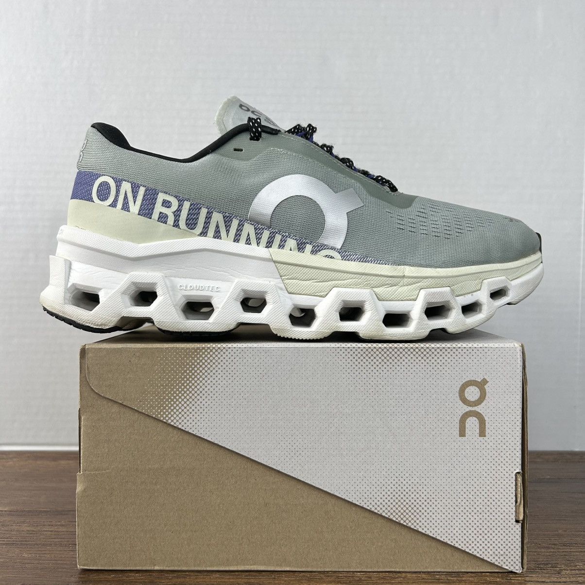 On On Running Cloudmonster 2 Gray Athletic Shoes Size M9.5/W11 Size US 9.5 / EU 42-43 - 1 Thumbnail
