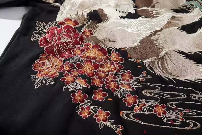 Japanese Brand × Vintage embroidered cotton sweatshirt Size US L / EU 52-54 / 3 - 4 Thumbnail
