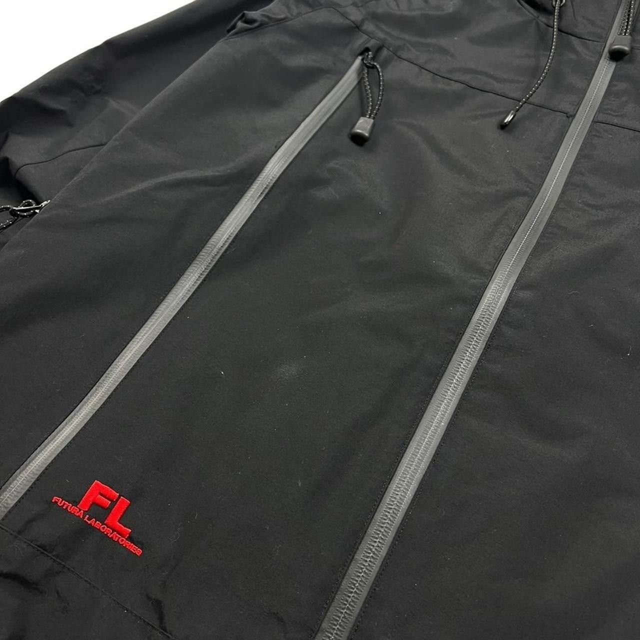 Stussy Vintage Stussy x Futura Laboratories FL Jacket Red - Medium Size US M / EU 48-50 / 2 - 2 Thumbnail