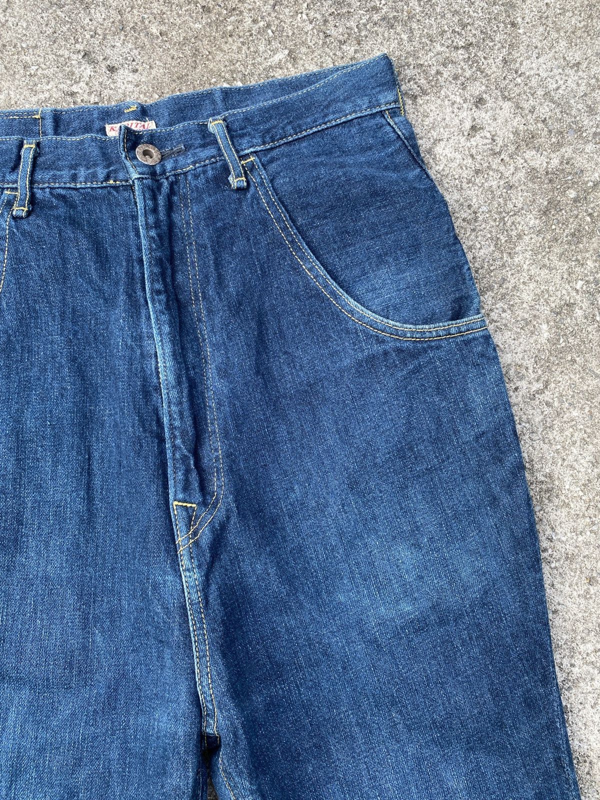 Kapital Kapital Japan Long Rise Buckle Back Jeans Size US 28 / EU 44 - 9 Thumbnail