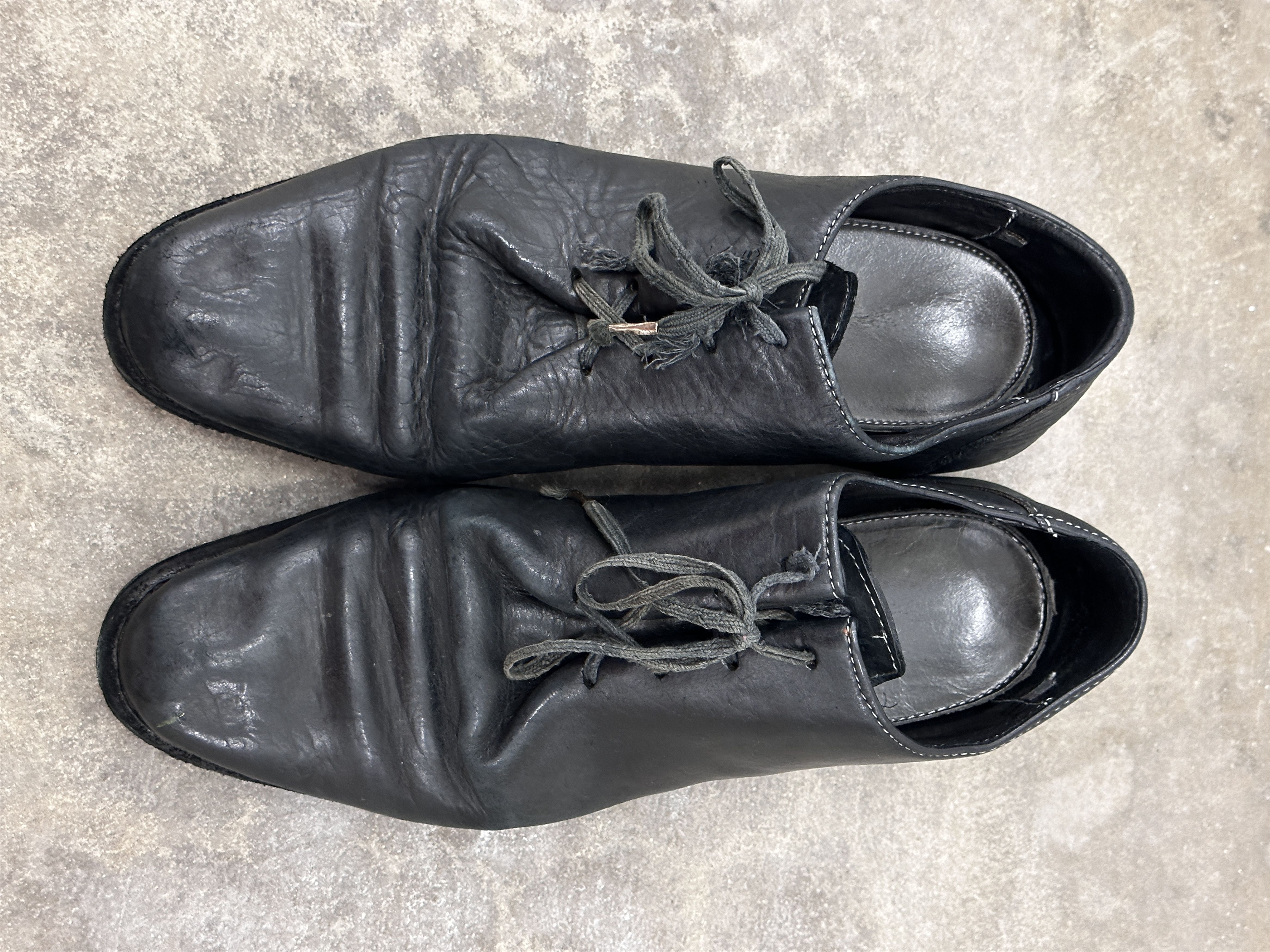 Carol Christian Poell BUIS/BUUS/10 Folded Derby, size CCP 10=EU 45. 002 Size US 10 / EU 43 - 2 Thumbnail