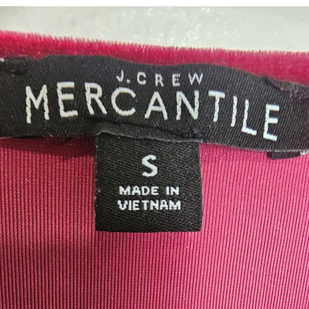 J.Crew J. Crew Womens Velvet Surplice Top Sz S Stretch Date Night Size S / US 4 / IT 40 - 6 Thumbnail