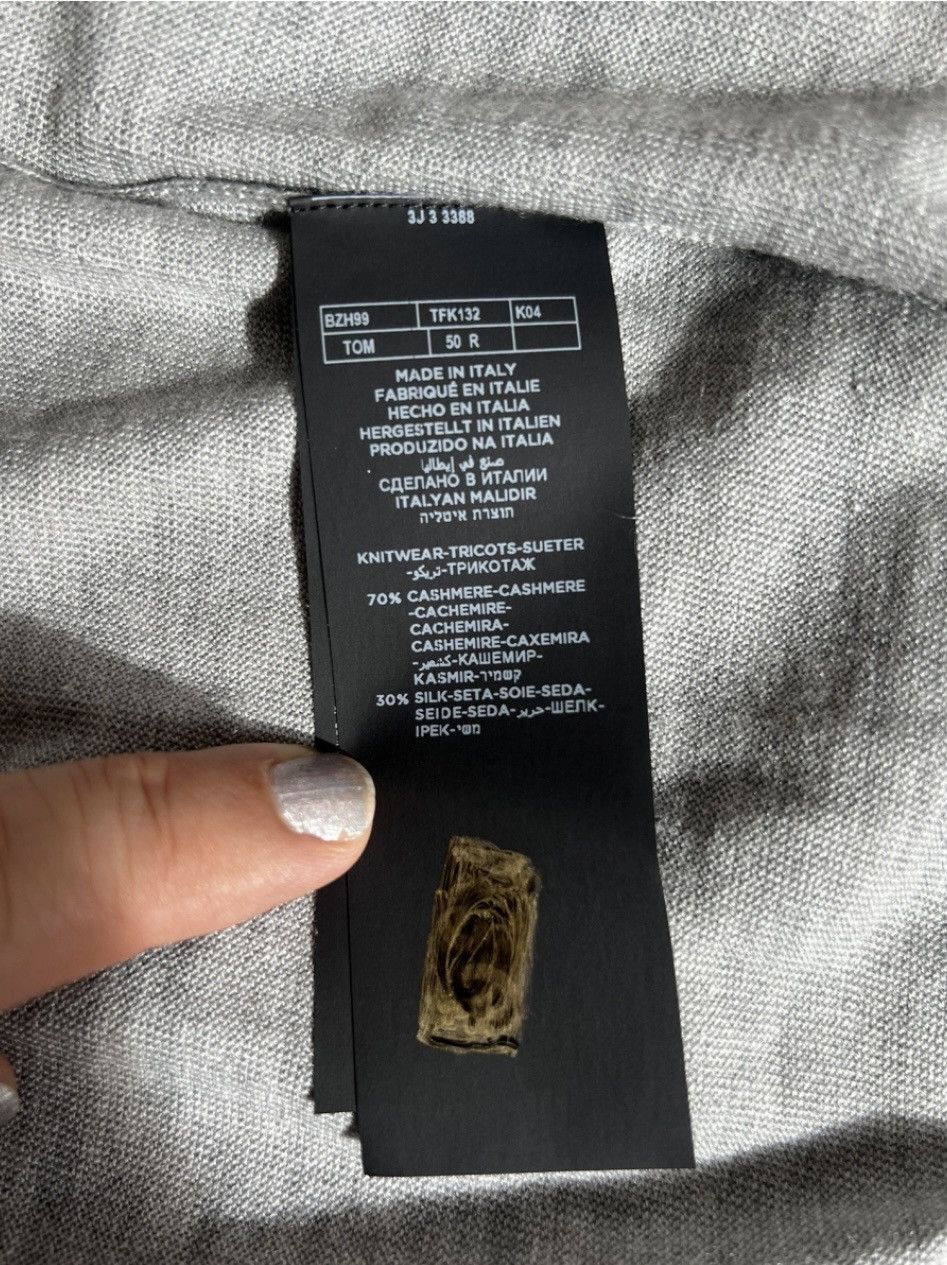 Tom Ford TOM FORD Cashmere sweatshirt 50 IT grey Size US M / EU 48-50 / 2 - 8 Thumbnail
