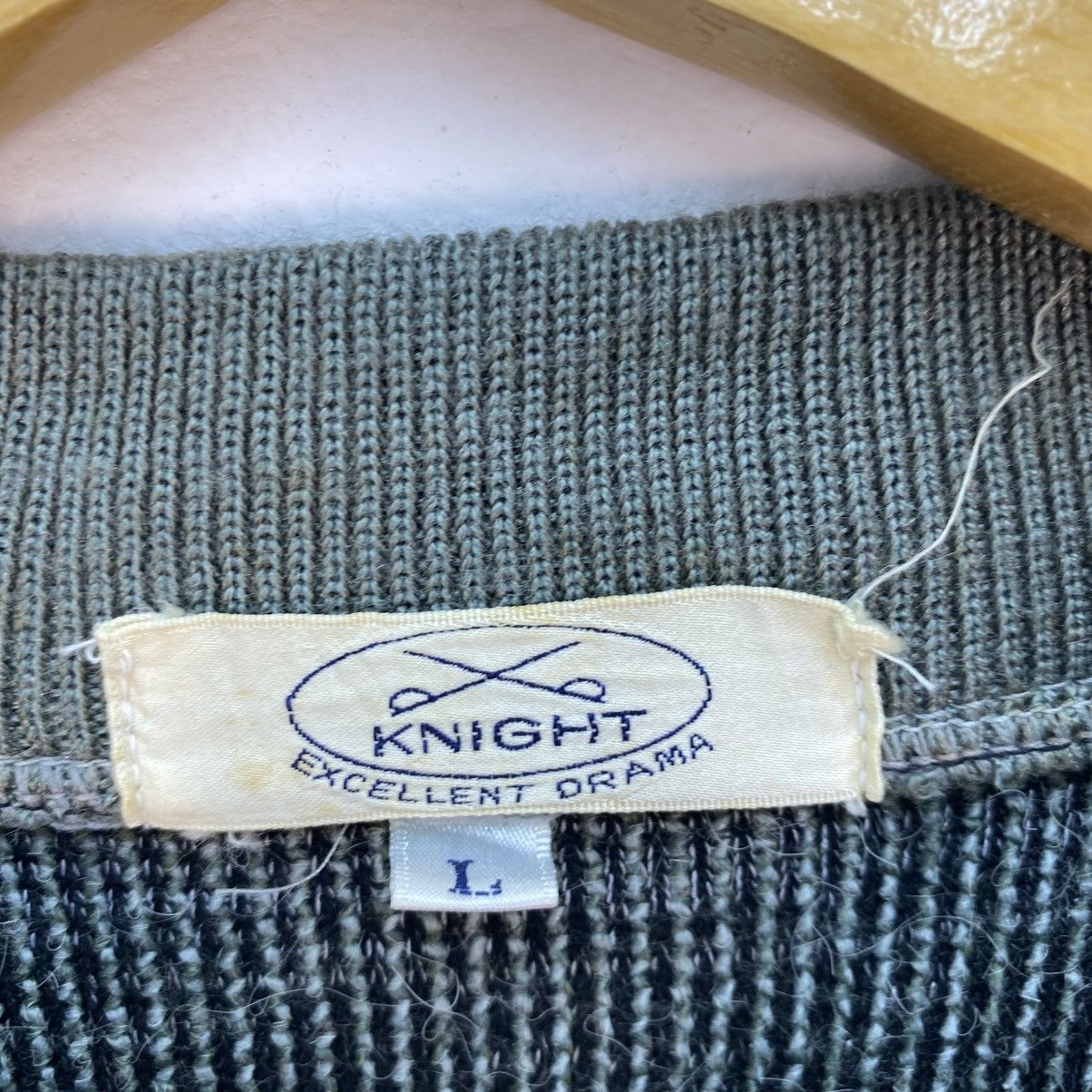 45rpm 💥Vintage Knight Excellent Drama Knit Sweater Size US M / EU 48-50 / 2 - 8 Thumbnail