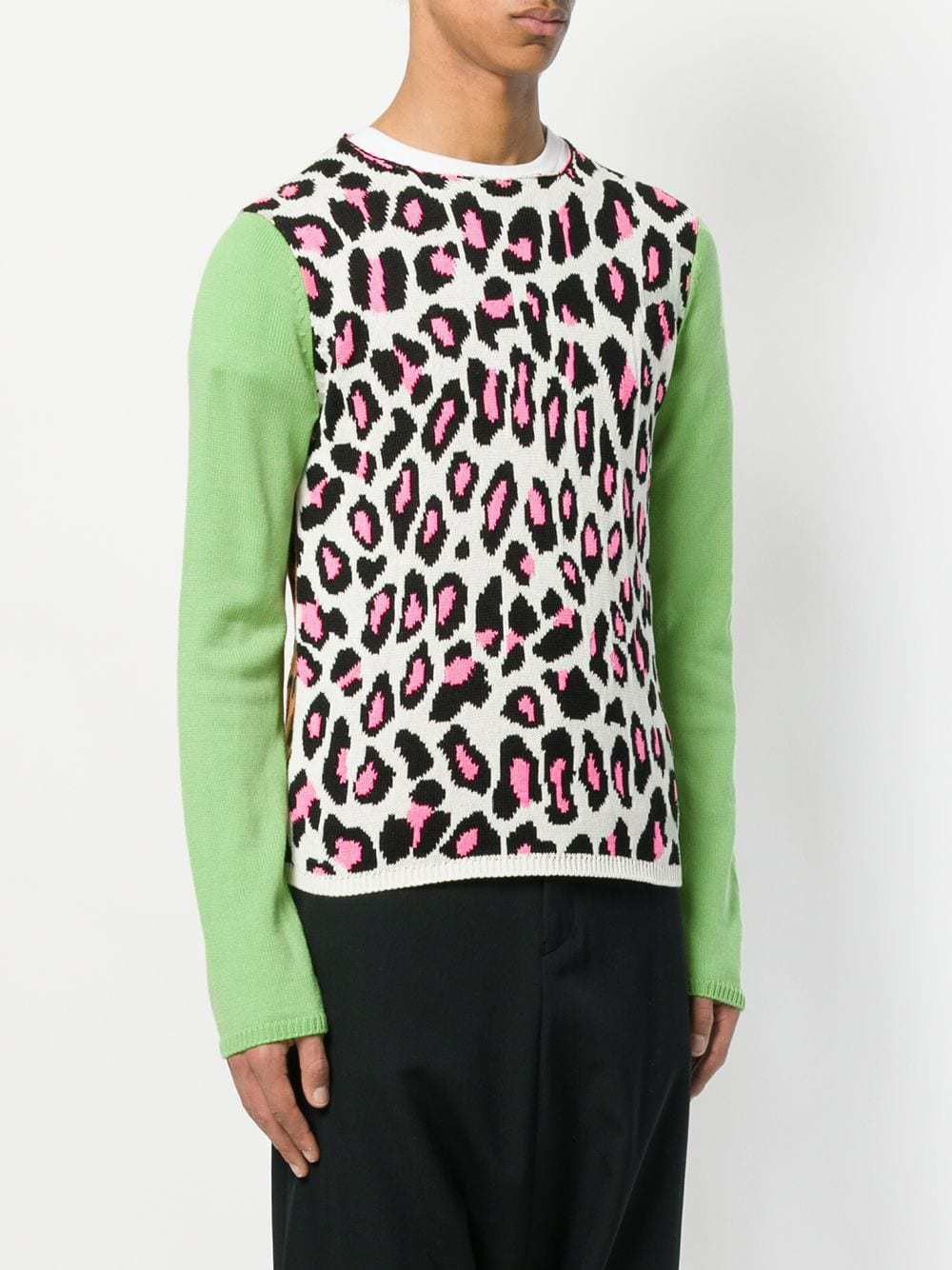 Comme des Garcons Homme Plus Comme Des Garcons Homme Plus AD17 Leopard Sweater Size US M / EU 48-50 / 2 - 5 Thumbnail