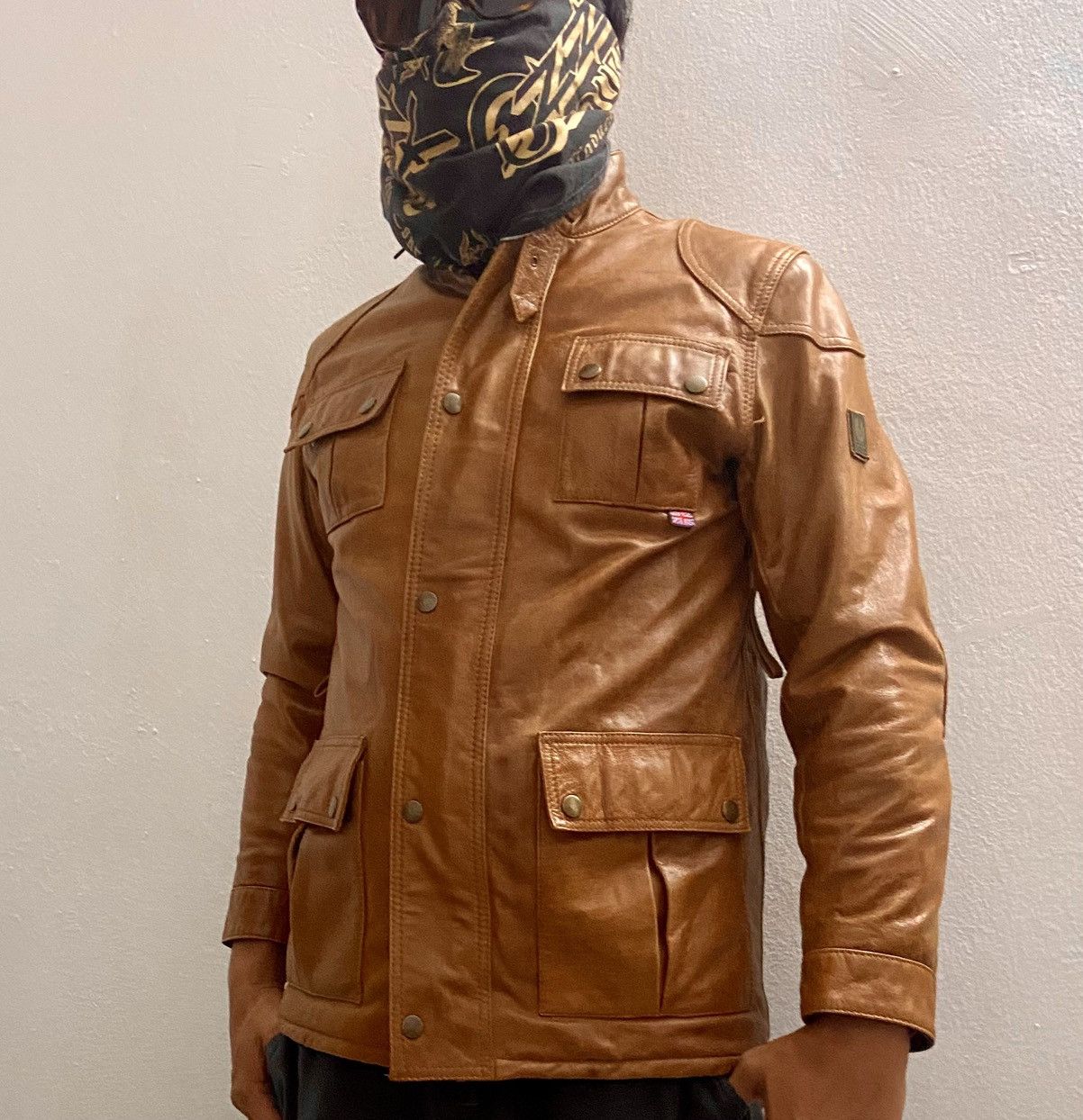Belstaff Belstaff Leather Jacket Speed master Panther brown Size US S / EU 44-46 / 1 - 1 Thumbnail