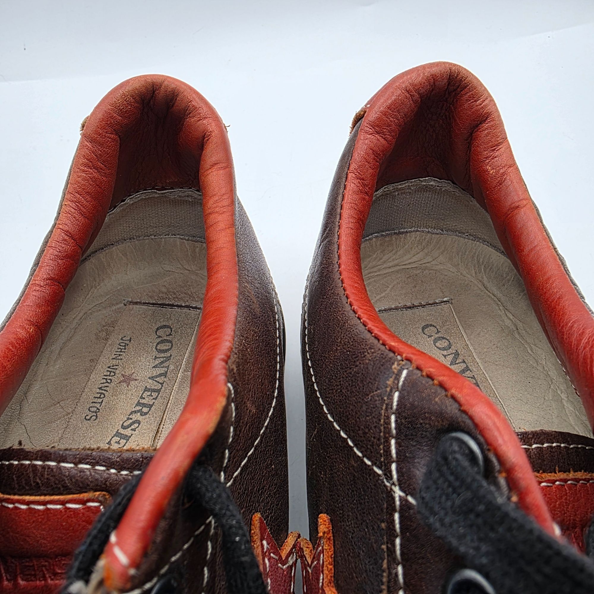 Converse Converse x John Varvatos Star Player Mens Size 9.5 Brown Lea Size US 9.5 / EU 42-43 - 9 Thumbnail