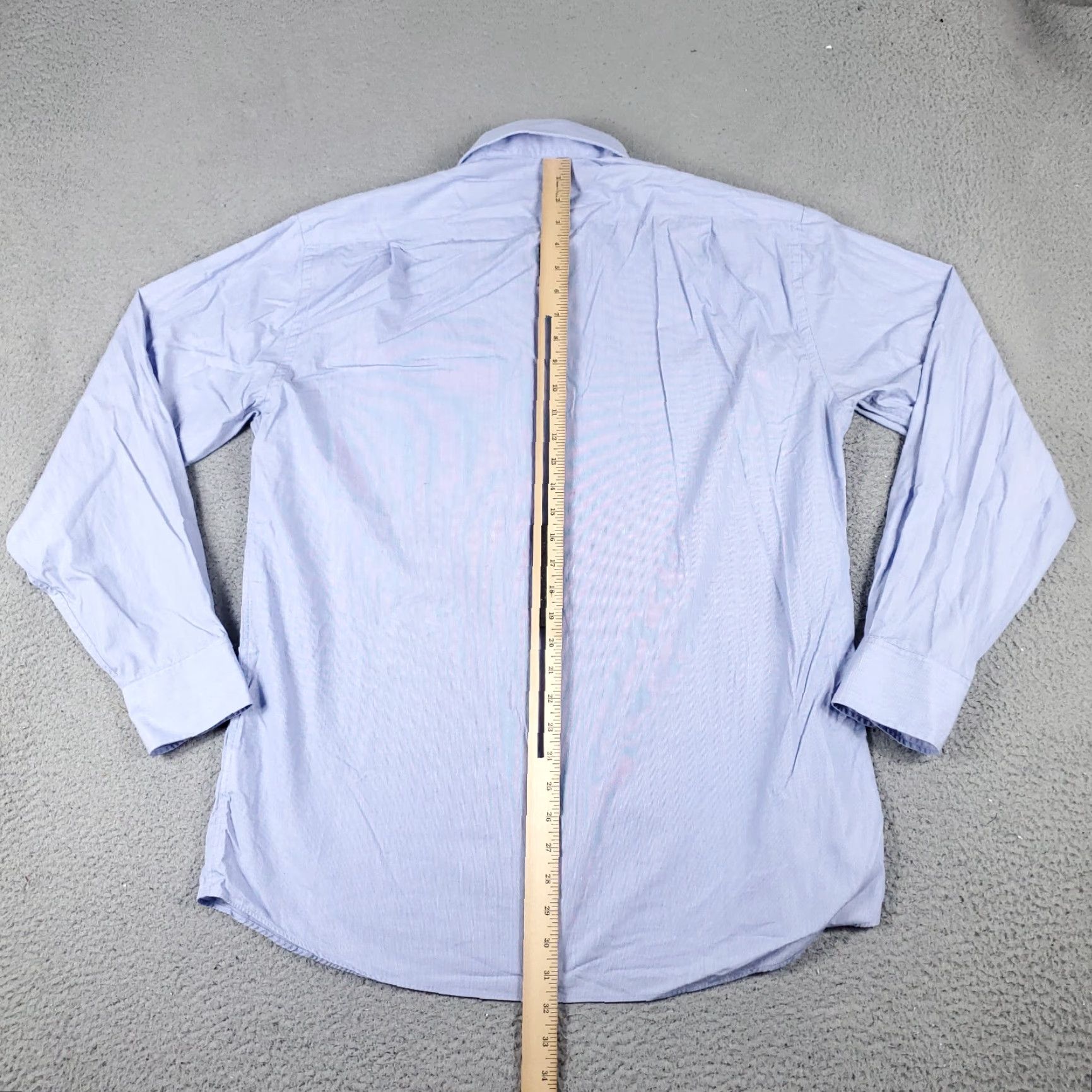Tommy Hilfiger Tommy Hilfiger Shirt Men Large Blue Button-Up Long Sleeve Cotton Casual Mens Size US L / EU 52-54 / 3 - 5 Thumbnail