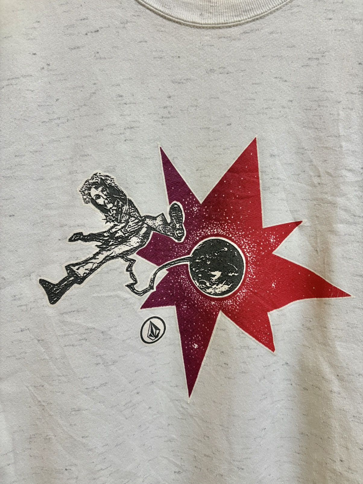 Vintage Vintage 90s Rare Volcom Skateboard Sweatshirt Size US L / EU 52-54 / 3 - 3 Thumbnail