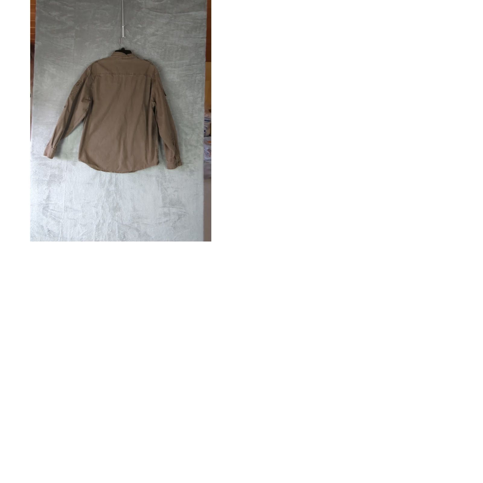 Old Navy VINTAGE Old Navy Shirt Mens L Brown Solid Long Sleeve Button-Up Pockets Vintage Fit Casual Workwear Mens Size US L / EU 52-54 / 3 - 9 Thumbnail