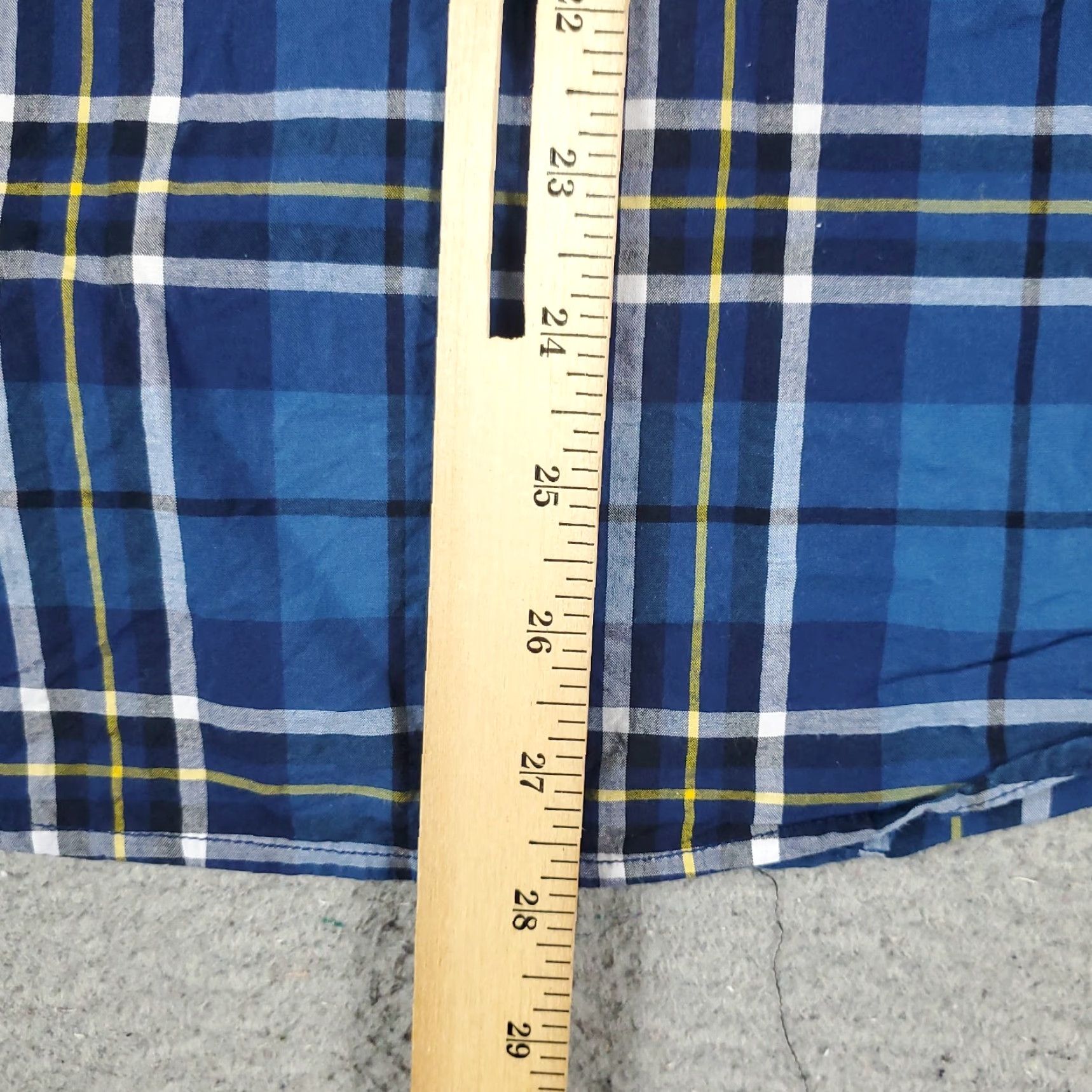 American Eagle Outfitters American Eagle Outfitters Shirt Mens Small Blue Plaid Button-Up Long Sleeve Casual Modern Preppy Size US S / EU 44-46 / 1 - 4 Thumbnail
