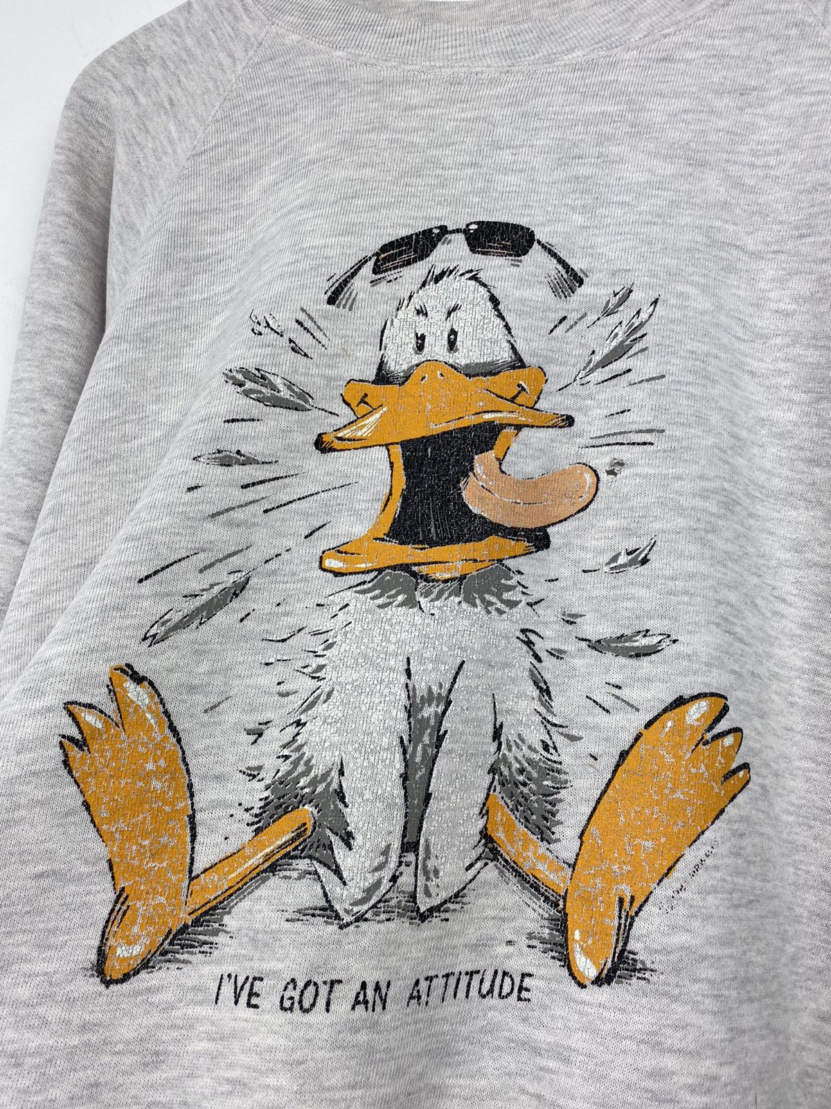 Vintage You Got A Problem With That? Sweatshirt Skull Y2K