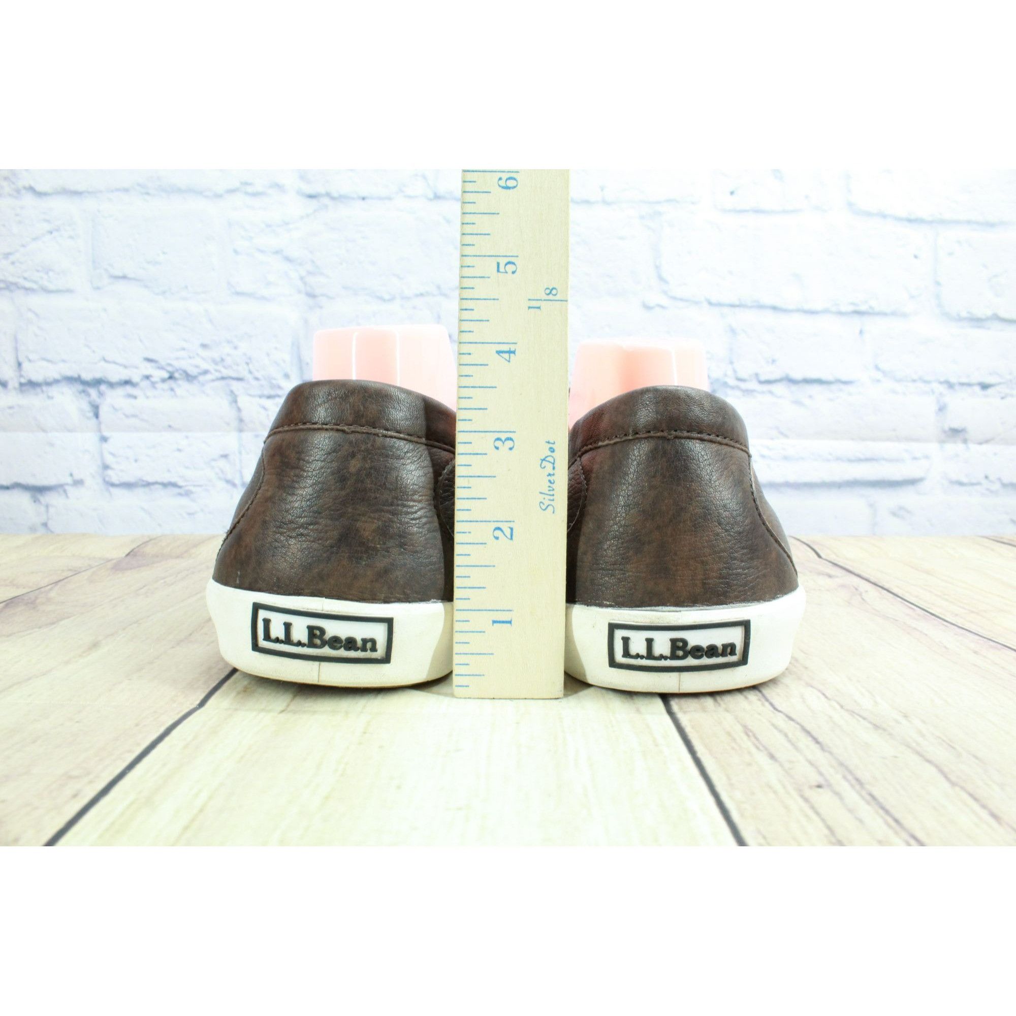 Leather LL Bean Mountainville Men's Slip On Penny Loafer Shoes Size US 13 / EU 46 - 6 Thumbnail