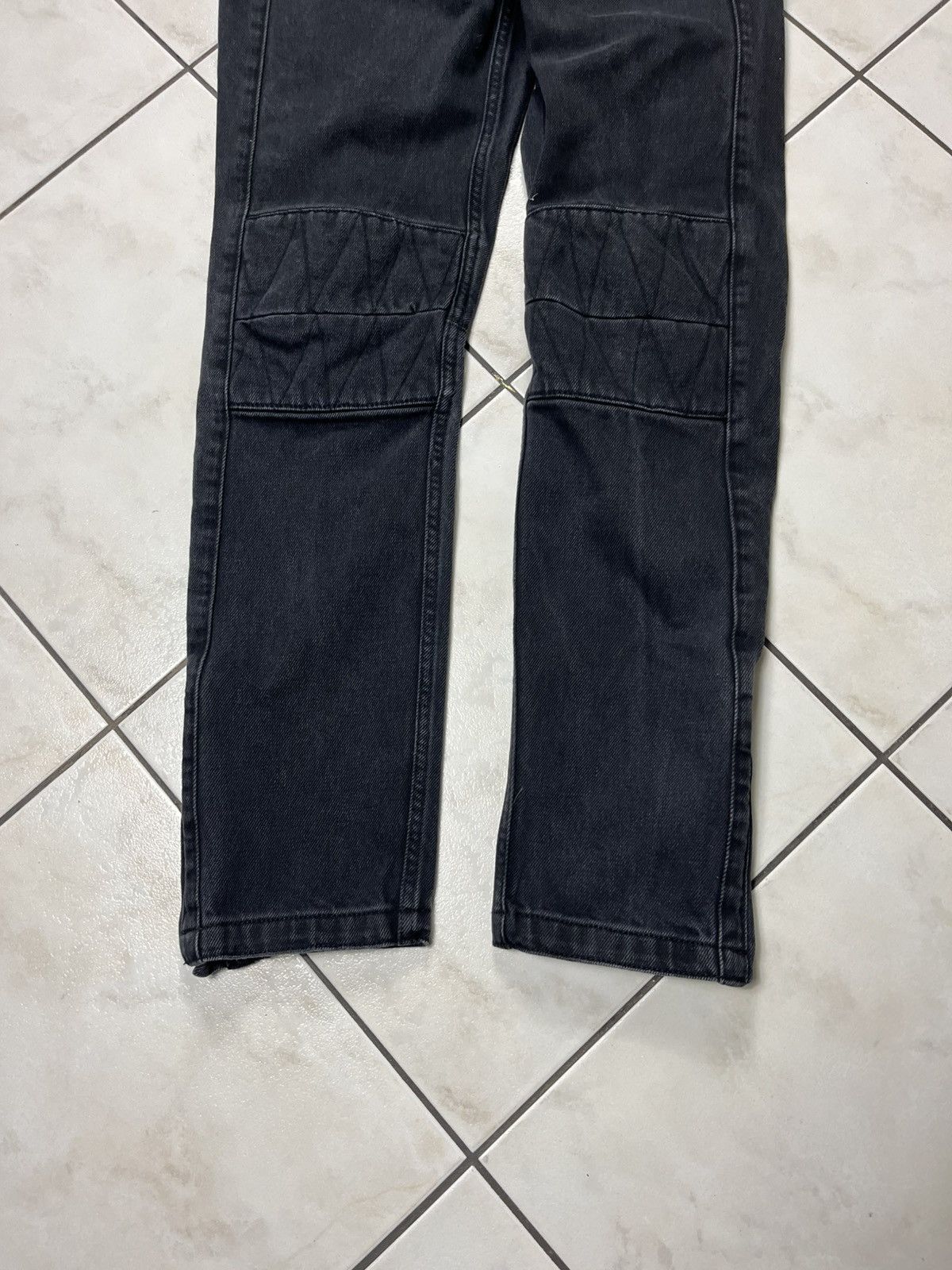 H&M × Isabel Marant × Isabel Marant Etoile Isabel Marant Pour H&M biker washed denim jeans zip pants Size US 28 / EU 44 - 5 Thumbnail