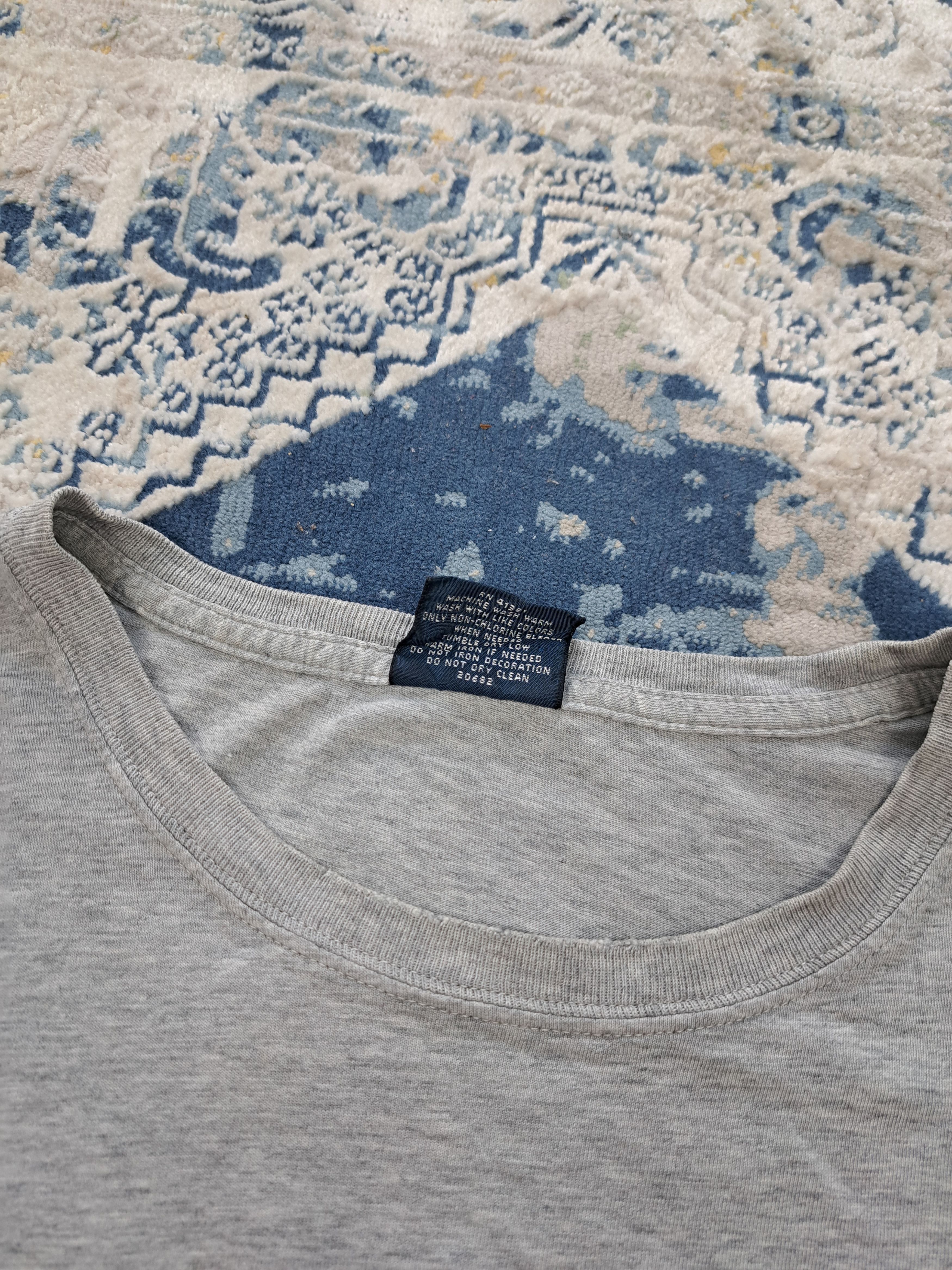 Polo Ralph Lauren Vintage Polo Ralph Lauren College Script Boxy Tee Size US L / EU 52-54 / 3 - 4 Thumbnail