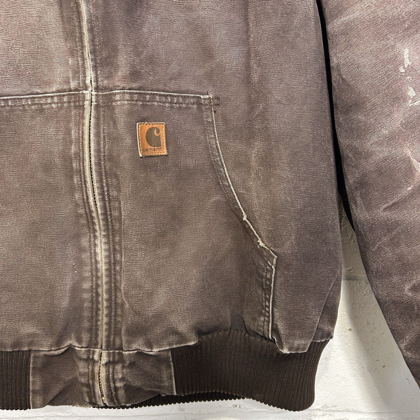 Carhartt Vintage Carhartt Hooded Active Jacket “Dark Brown” J130 DKB Size US XL / EU 56 / 4 - 3 Thumbnail