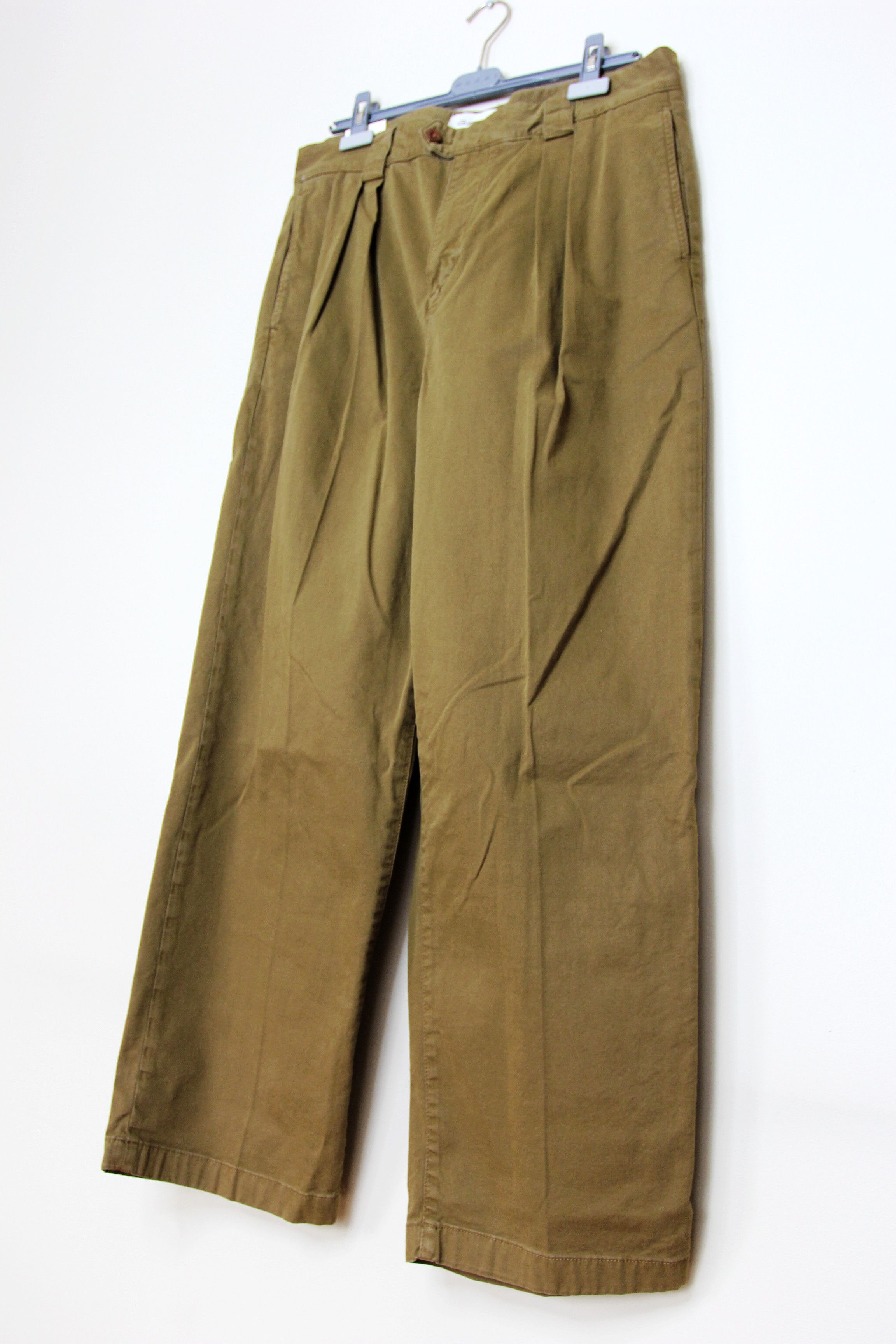 Gant BNWT AW23 GANT PLEATED TWILL CHINO PANTS 36 Size US 34 / EU 50 - 5 Thumbnail