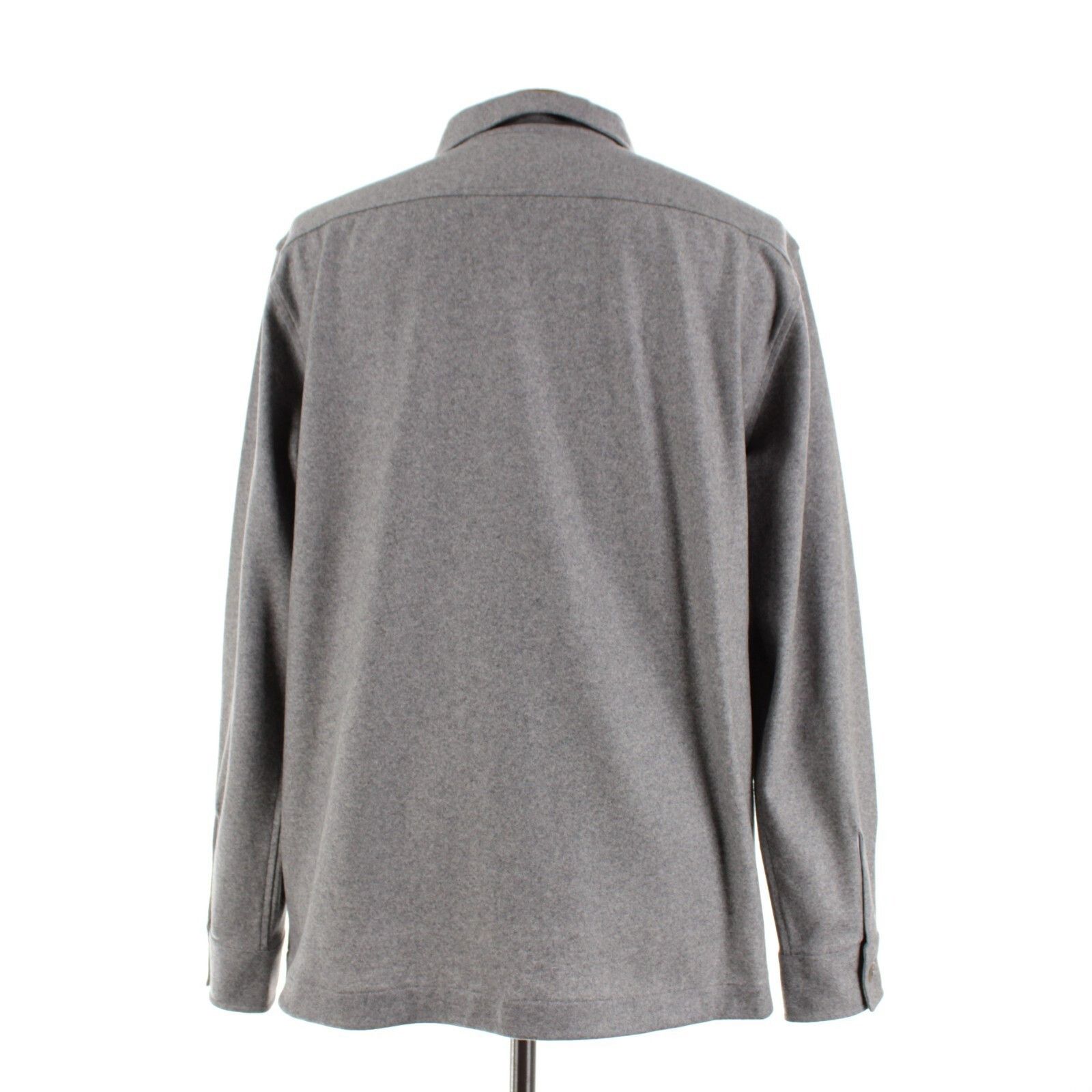 Other Windsor Overshirt Size XL US In Gray Cashmere Blend Size US XL / EU 56 / 4 - 5 Thumbnail
