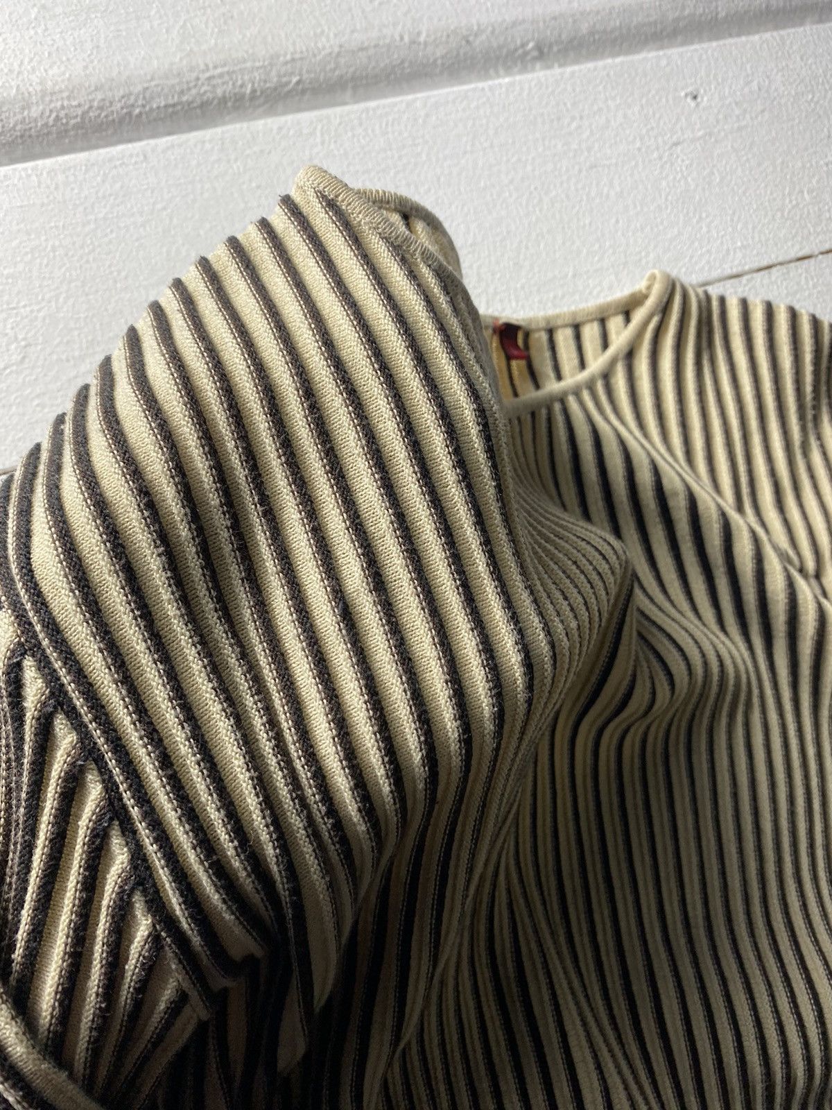 If Six Was Nine × Japanese Brand 💢RARE OPIUM AVANT GARDE SWEATER STRIPED GOTHIC MENS LARGE Size US L / EU 52-54 / 3 - 4 Thumbnail