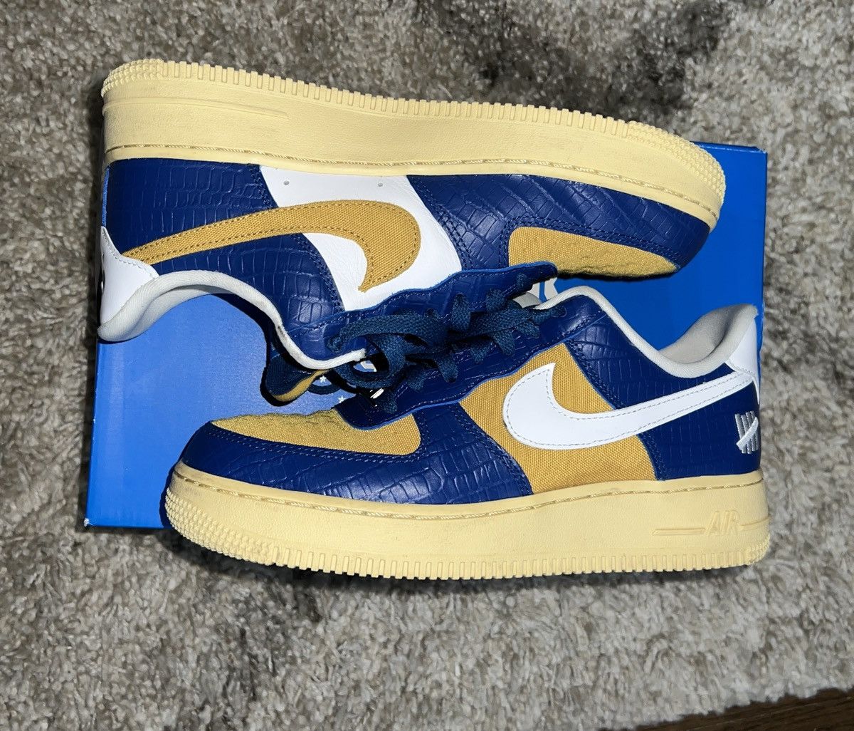 Nike × Undefeated Undefeated x Nike Air Forces 1 Low SP Size US 6.5 / EU 39-40 - 1 Thumbnail