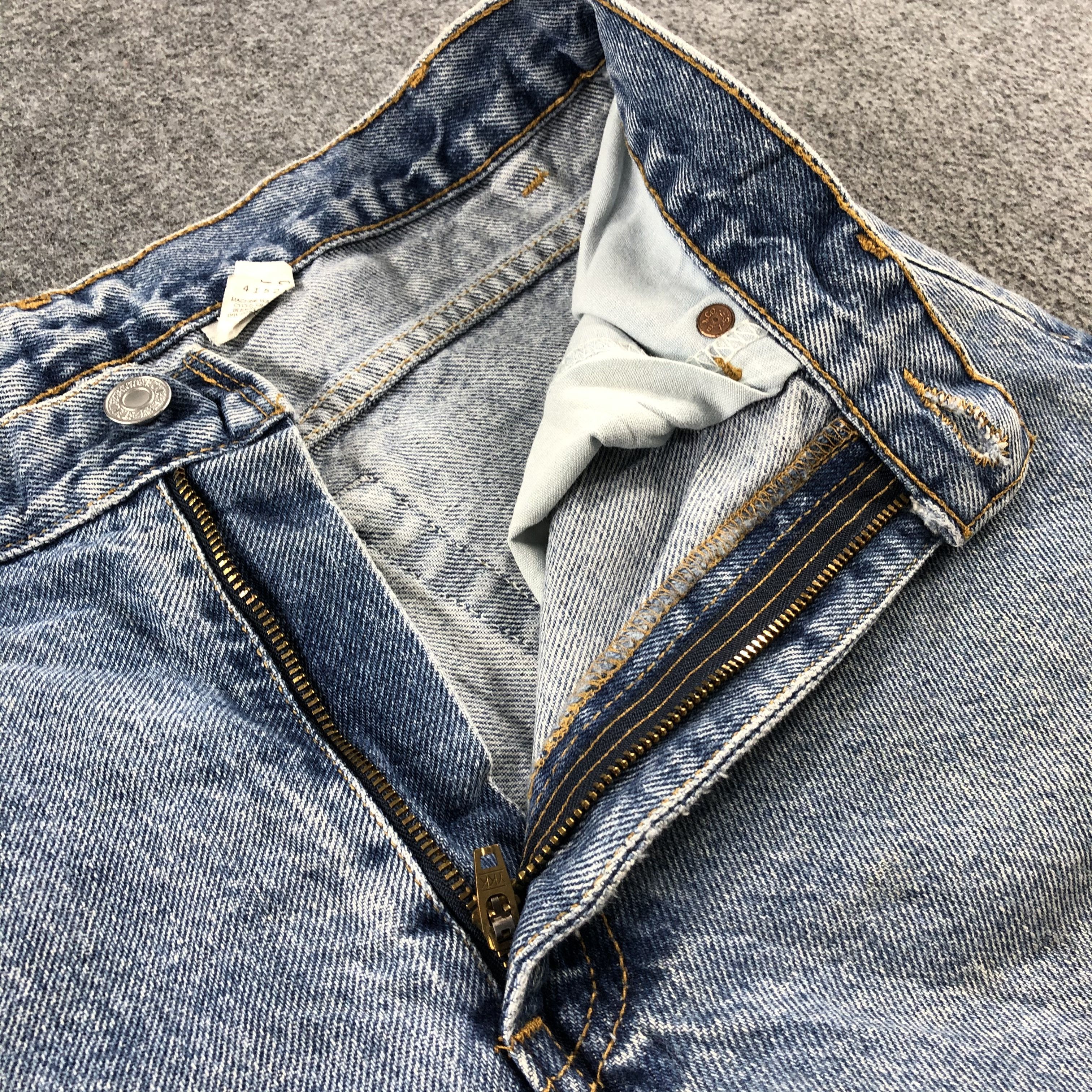 Levi's 90s Vintage Blue Wash Levis 550 Jeans-J2447 Size US 28 / EU 44 - 8 Thumbnail