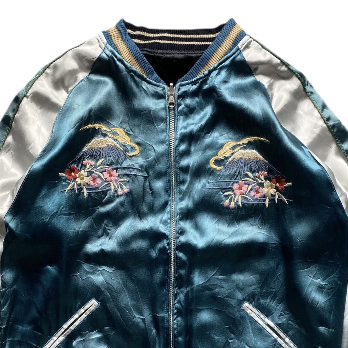 Japanese Brand 🔥RARE🔥 SUKAJAN JAPAN REVERSIBLE JACKET Size US M / EU 48-50 / 2 - 9 Thumbnail