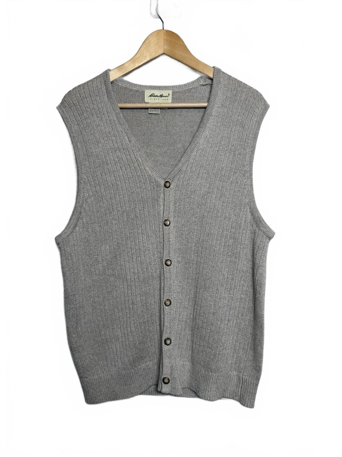 Eddie Bauer Vintage Eddie Bauer Beige Neutral Sweater Vest Size US M / EU 48-50 / 2 - 3 Thumbnail
