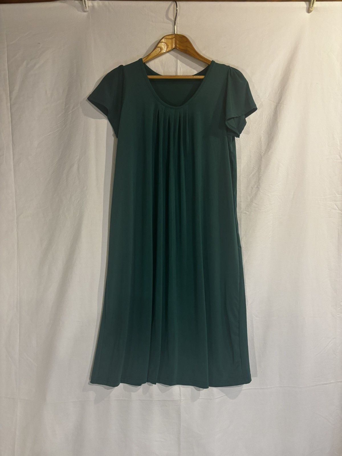 Other Green teal Dress.wd012 Size M / US 6-8 / IT 42-44 - 1 Thumbnail