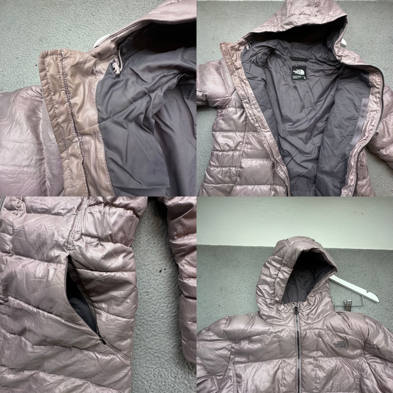 The North Face The North Face 550 Down Metropolis Puffer Hooded Parka Jacket Womens XL Purple Pink Erwachsene? Size XL / US 12-14 / IT 48-50 - 9 Thumbnail