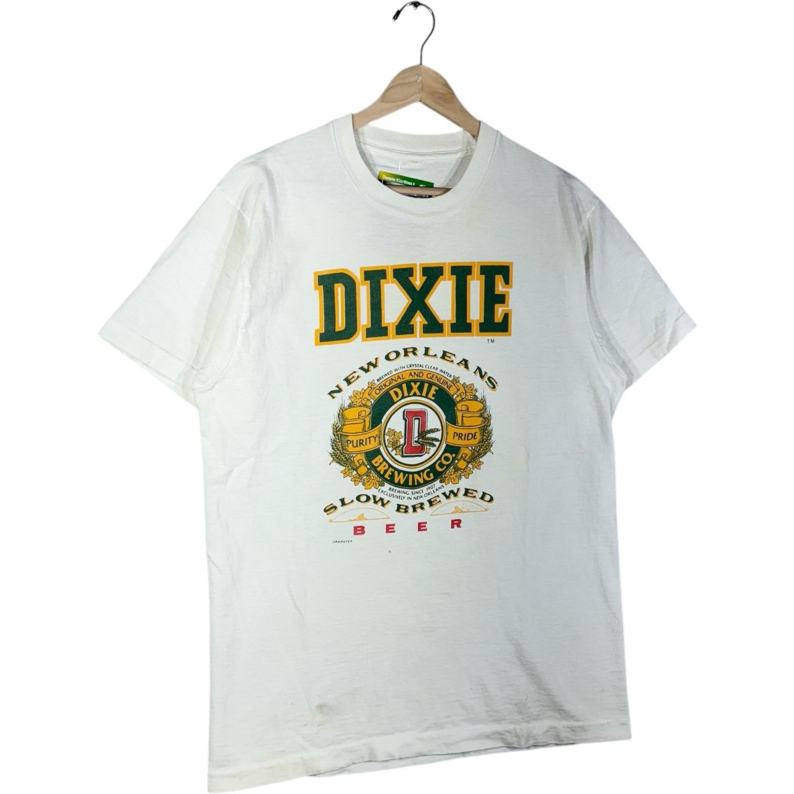 Vintage Vintage Dixie New Orleans Slow Brewed Beer Tee XL Size US XL / EU 56 / 4 - 4 Thumbnail