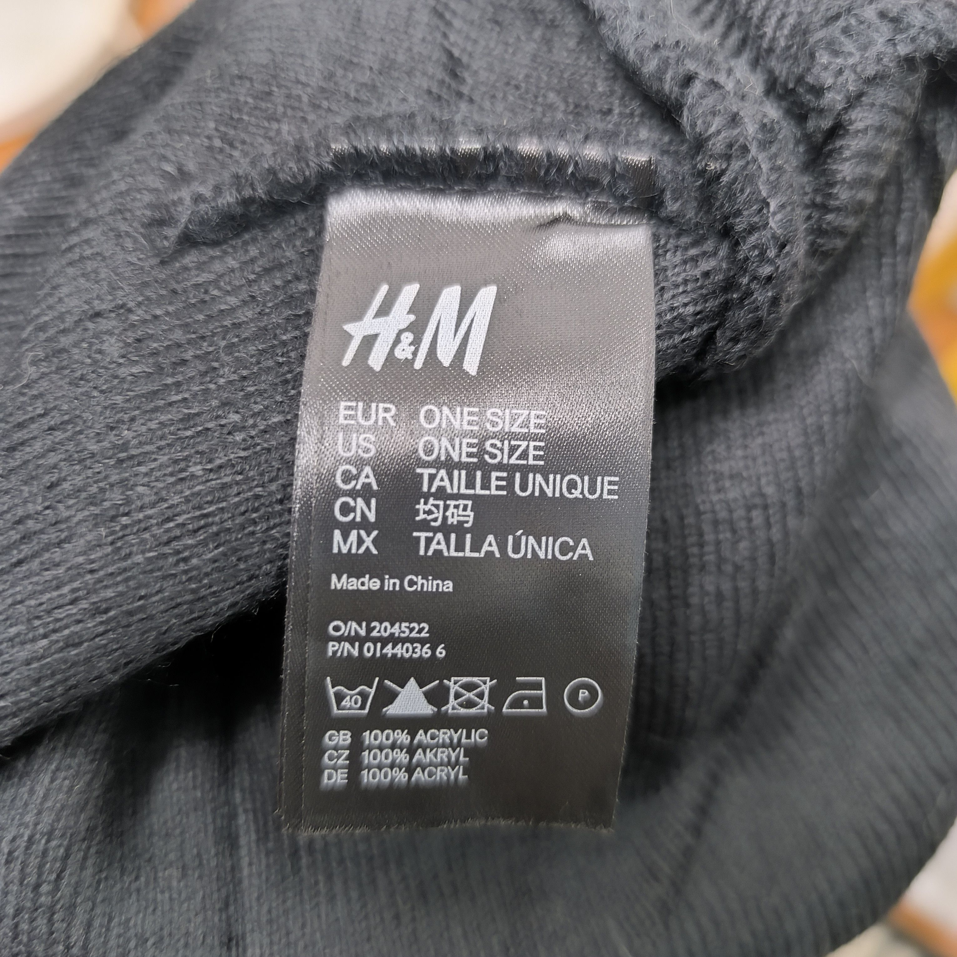 Japanese Brand 💥 H&m black label pull on beanie hat Size ONE SIZE - 3 Thumbnail