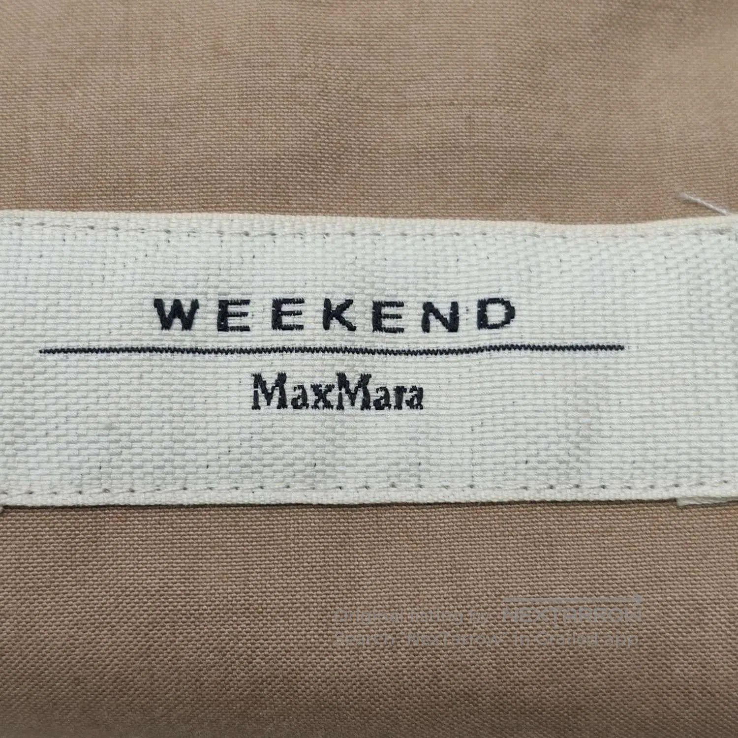 Weekend Max Mara Weekend Max Mara XS Cotton Lapel Long. Size XS / US 0-2 / IT 36-38 - 5 Thumbnail