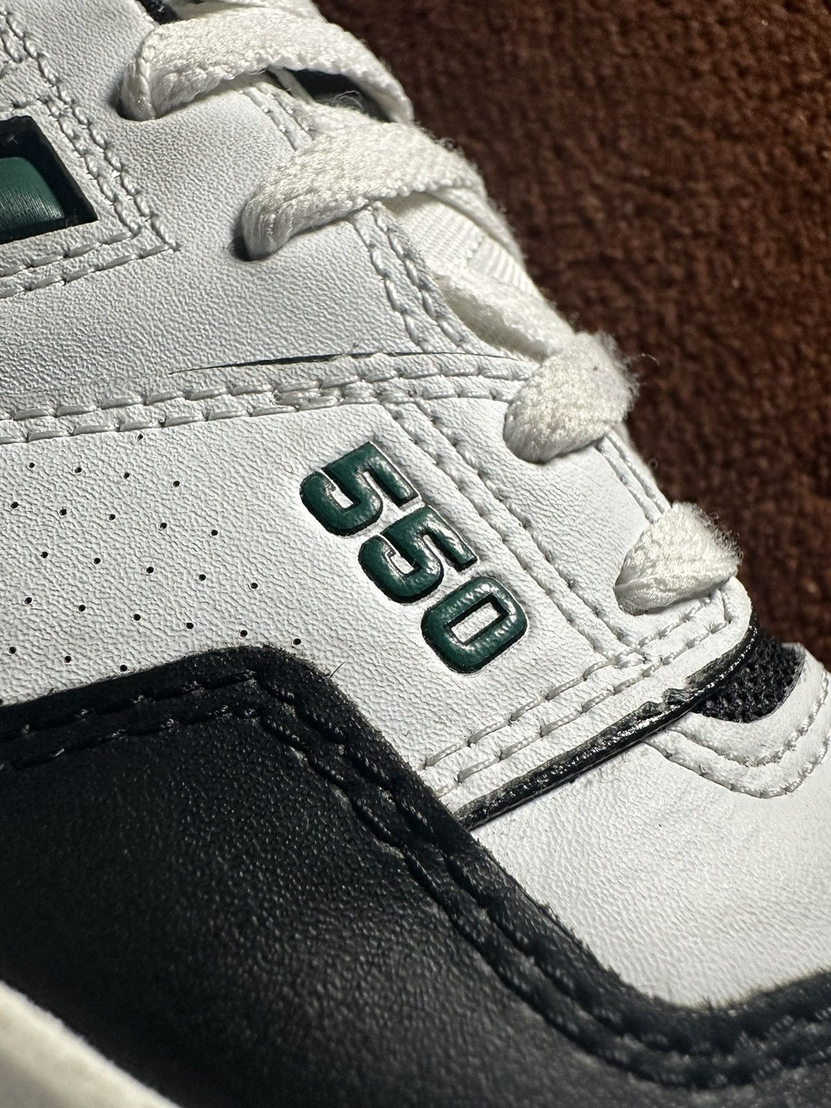 New Balance New Balance 550 Green/White Size US 9 / EU 42 - 5 Thumbnail