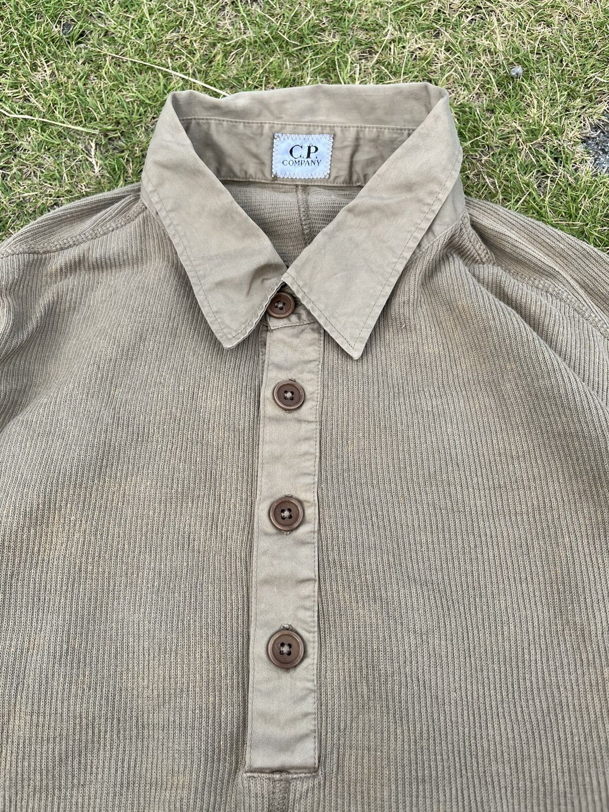 C.P. Company × Designer × Vintage Vintage C.P Company Shirts Button Up Long Sleeve Size US L / EU 52-54 / 3 - 7 Thumbnail