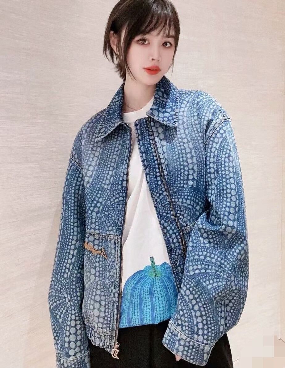 Yayoi Kusama Louis Vuitton x Yayoi Kusama Denim Jacket Size US M / EU 48-50 / 2 - 1 Thumbnail