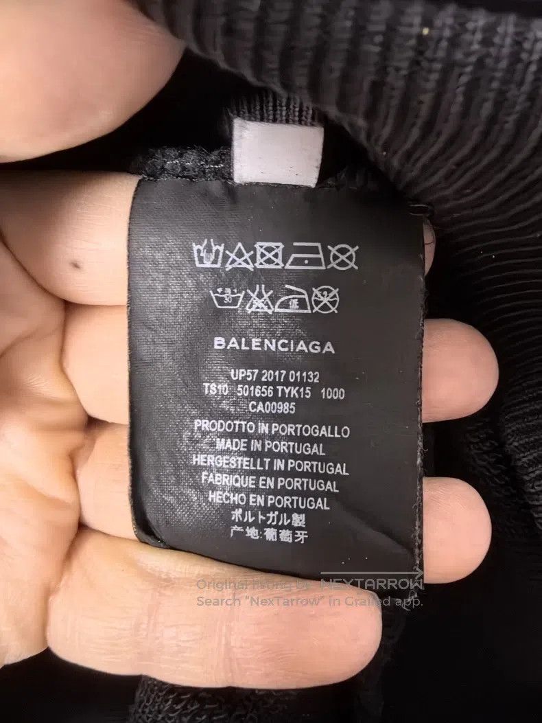 Balenciaga Balenciaga Hooded Sweatshirt Size US S / EU 44-46 / 1 - 5 Thumbnail