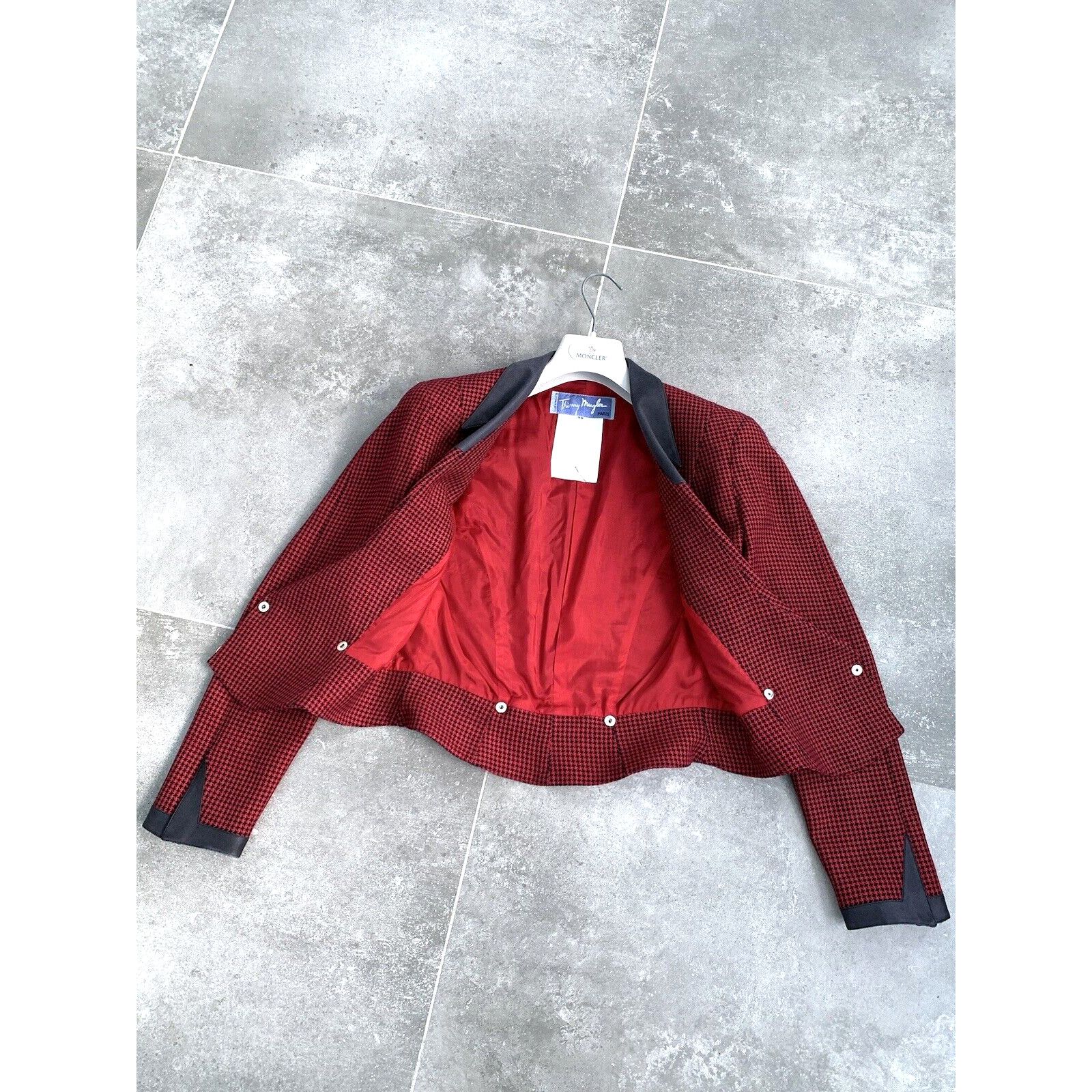Designer × Thierry Mugler Women's THIERRY MUGLER PARIS Blazer Jacket EU 38 UK 10 S M Size M / US 6-8 / IT 42-44 - 6 Thumbnail