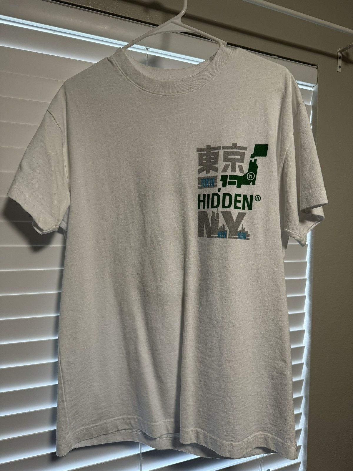 HIDDEN Hidden NY NYC vs Tokyo Tee Size US S / EU 44-46 / 1 - 1 Thumbnail
