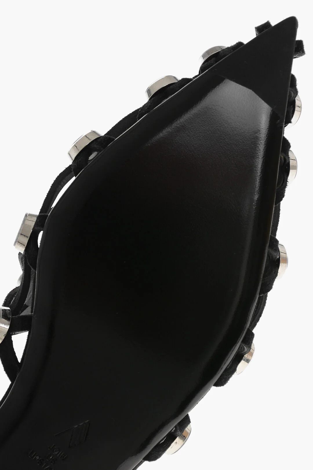 The Attico og1mm0426 Slingback Ballet Flats in Black Size US 8.5 / IT 38.5 - 5 Thumbnail