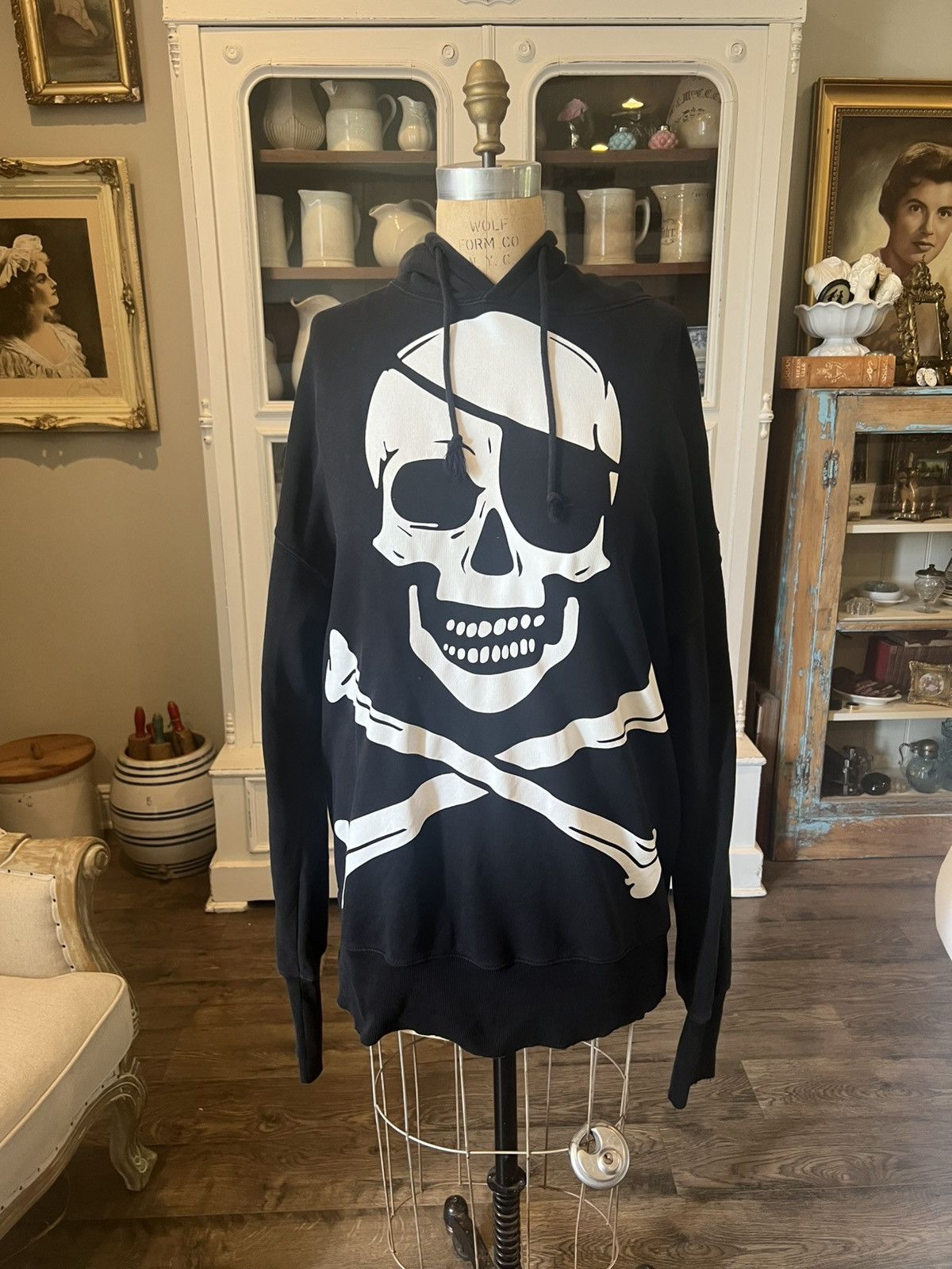 t*u様 18aw vetements skull hoodie Vetements Skull Metal Hoodie | eBay