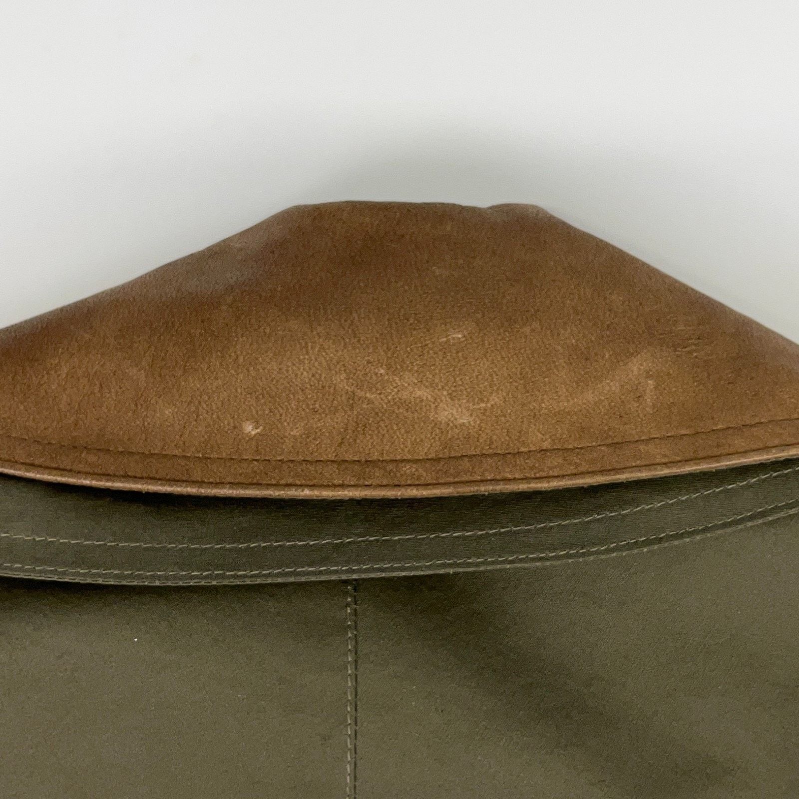 Vintage Vintage 90s Gallery Trench Coat Raincoat OD Green Womens 12 Size XL / US 12-14 / IT 48-50 - 8 Thumbnail