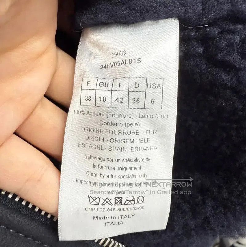 Dior Dior Black Shearling Women's Jacket . Size M / US 6-8 / IT 42-44 - 4 Thumbnail