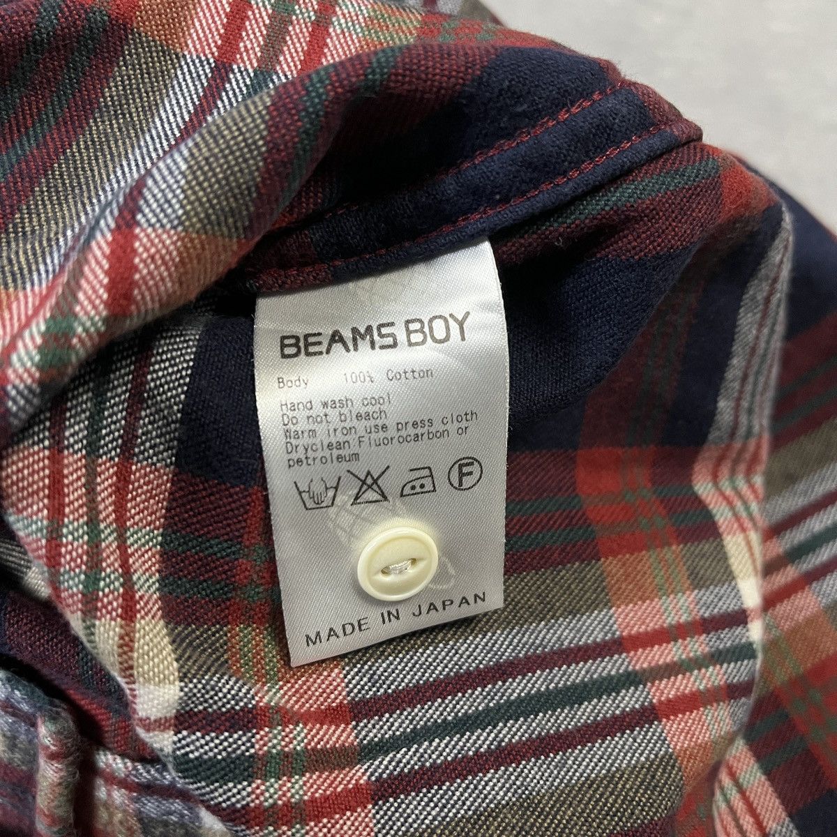 Beams Plus 2000s BEAMS - Flannel Tunic Exclusive Fabric Size S / US 4 / IT 40 - 4 Thumbnail