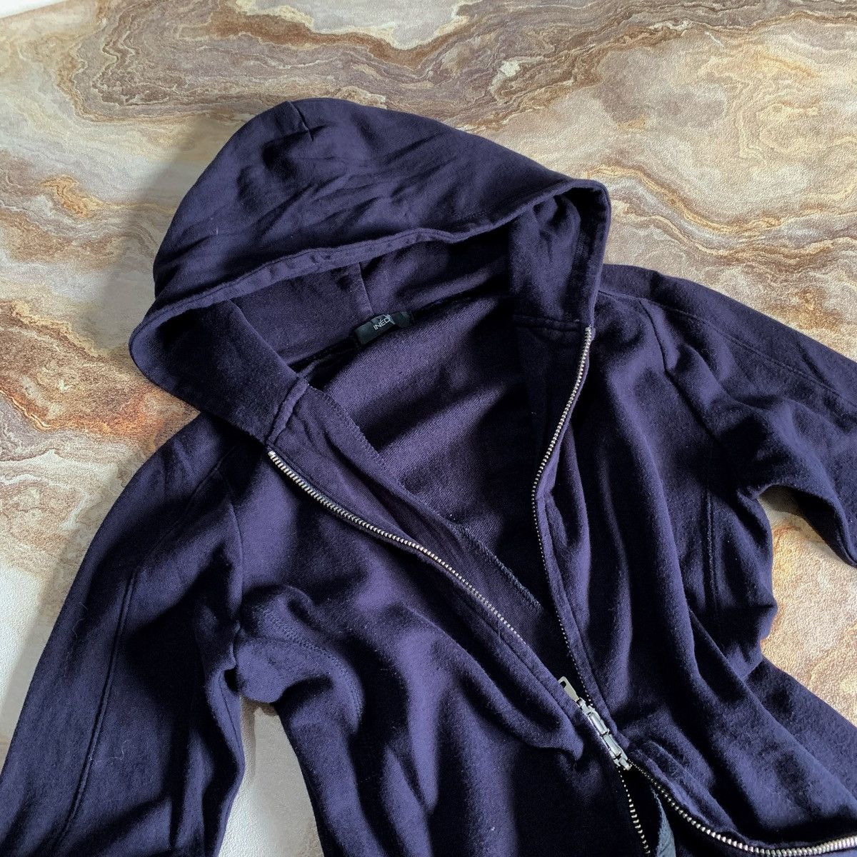 Japanese Brand 2000s Ined Yohji Yamamoto Zip Hoodie V-keii Ifsix Lgb Style Size XS / US 0-2 / IT 36-38 - 10 Thumbnail
