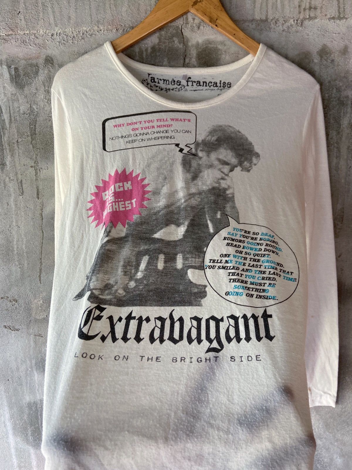 Beauty Beast × Hysteric Glamour × Japanese Brand ROCK IS HIGHEST LONG SLEEVE Size US S / EU 44-46 / 1 - 2 Thumbnail