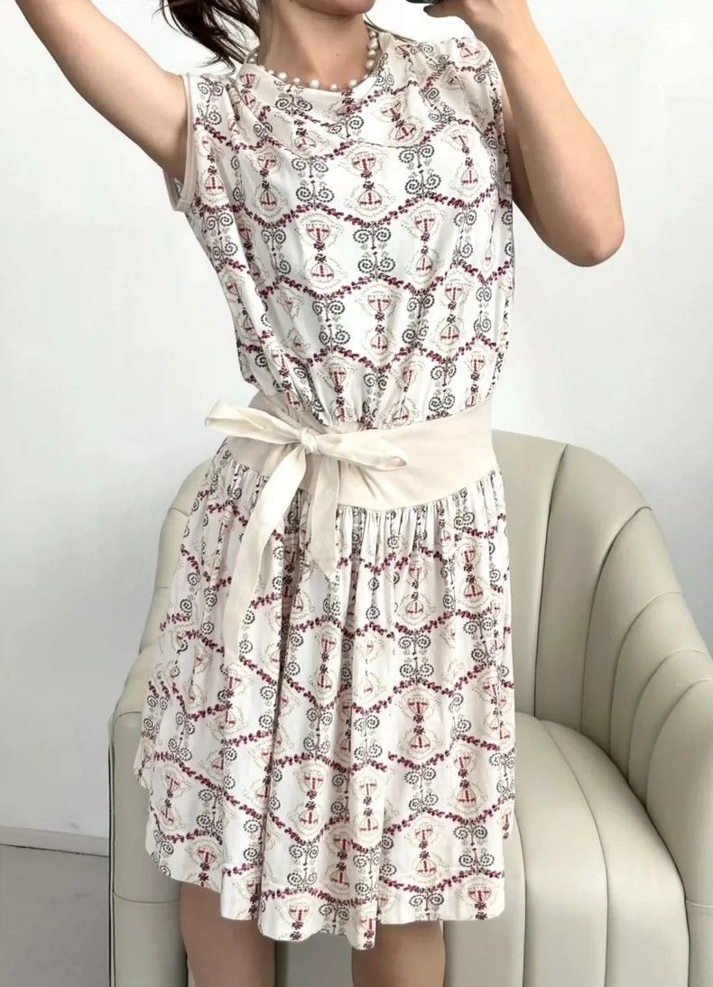 Vivienne Westwood Vivienne Westwood Sleeveless Red Label Dress - dmc Size US 30 / EU 46 - 1 Thumbnail