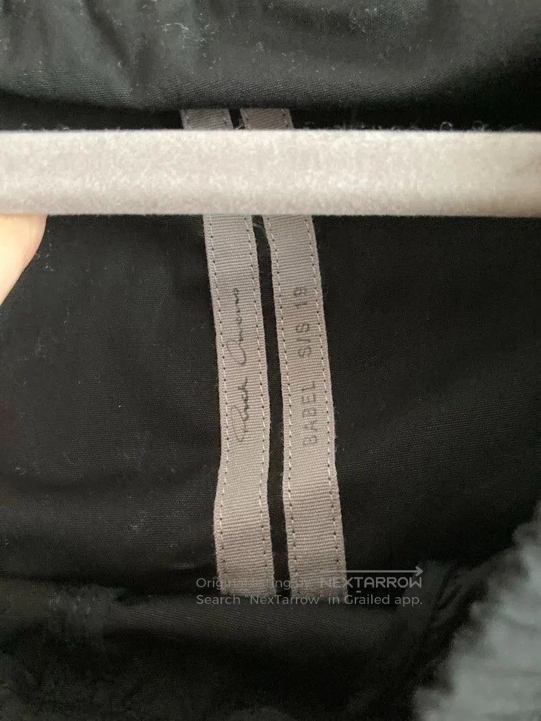 Rick Owens Rick Owens Geometric Stitch Black Drop-Crotch Pants. Size US 36 / EU 52 - 3 Thumbnail